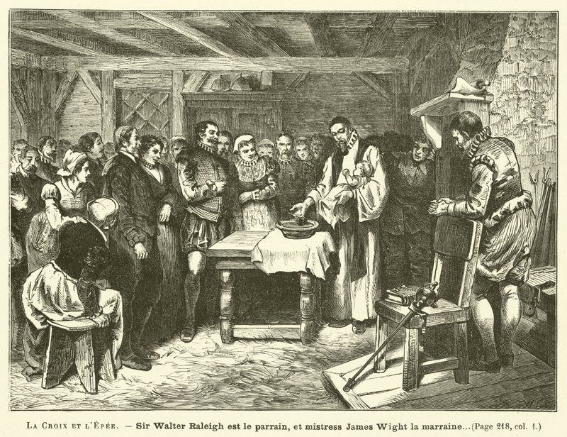 Das Kreuz und das Schwert von French School