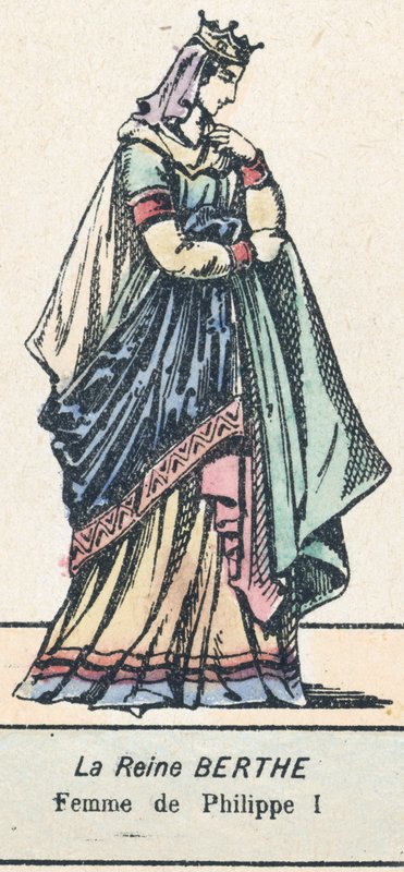 Königin Berthe, Frau von Philipp I. von French School