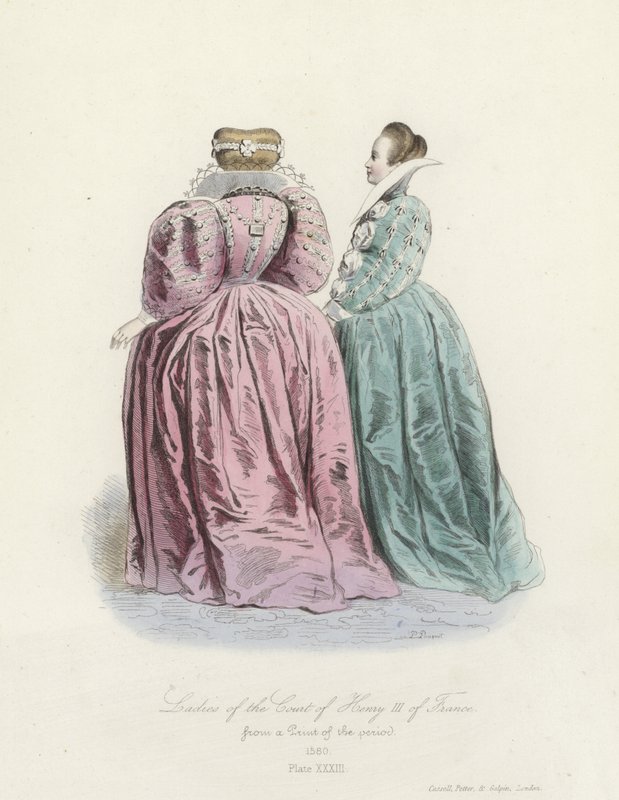 Hofdamen von Heinrich III. von Frankreich von French School