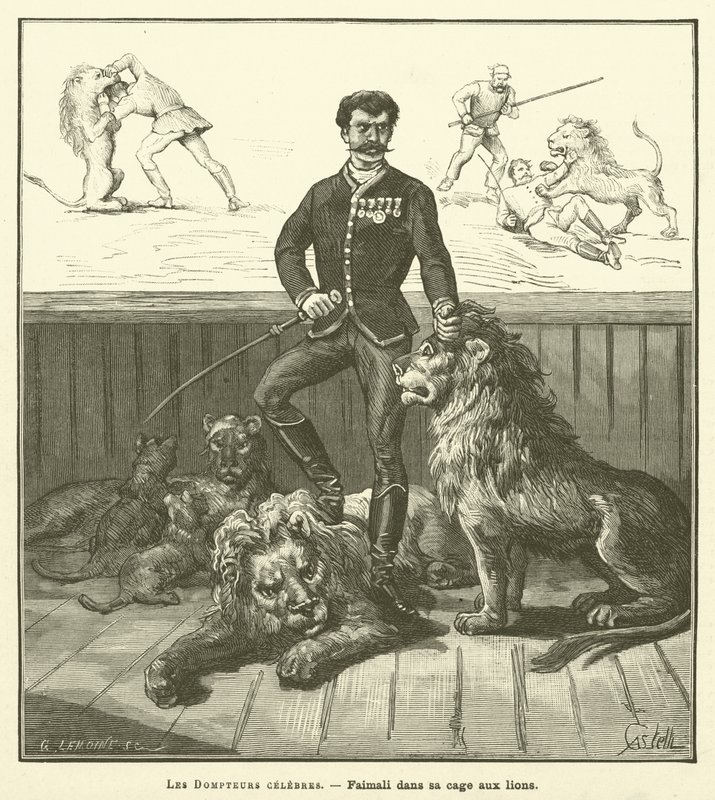 Die berühmten Dompteure von French School