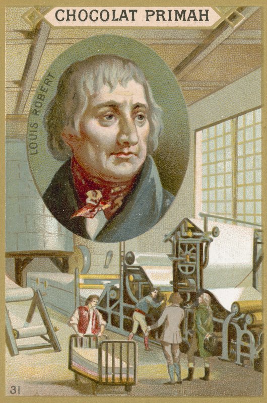 Louis Robert, französischer Maschinenbauingenieur und Erfinder von French School
