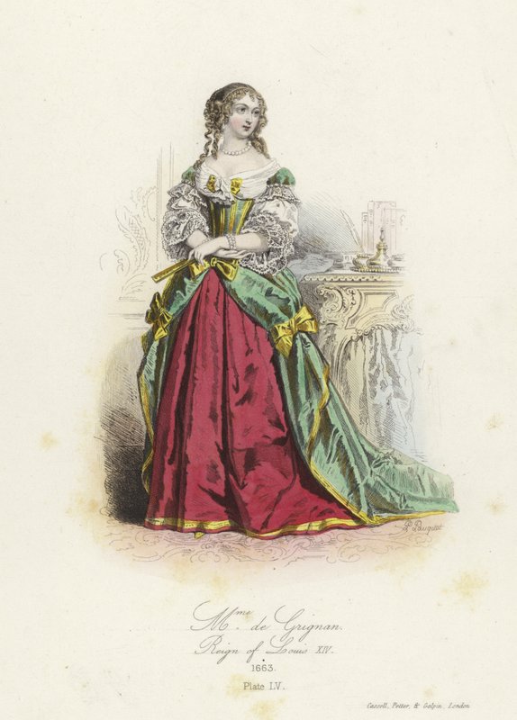 Madame de Grignan, französische Aristokratin zur Zeit von Ludwig XIV. von French School