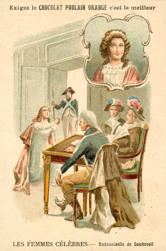 Mademoiselle de Sombreuil, Französische Revolution von French School