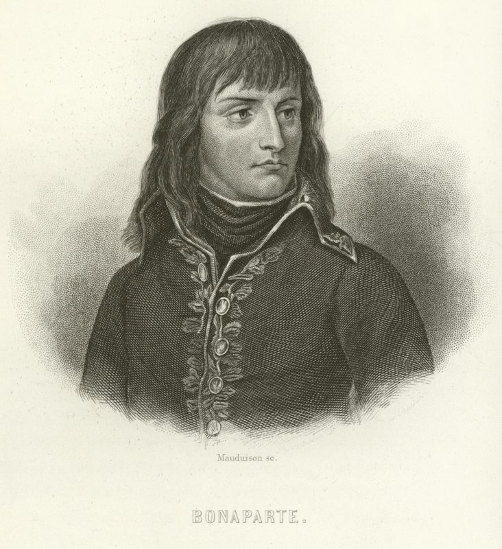 Napoleon Bonaparte von French School