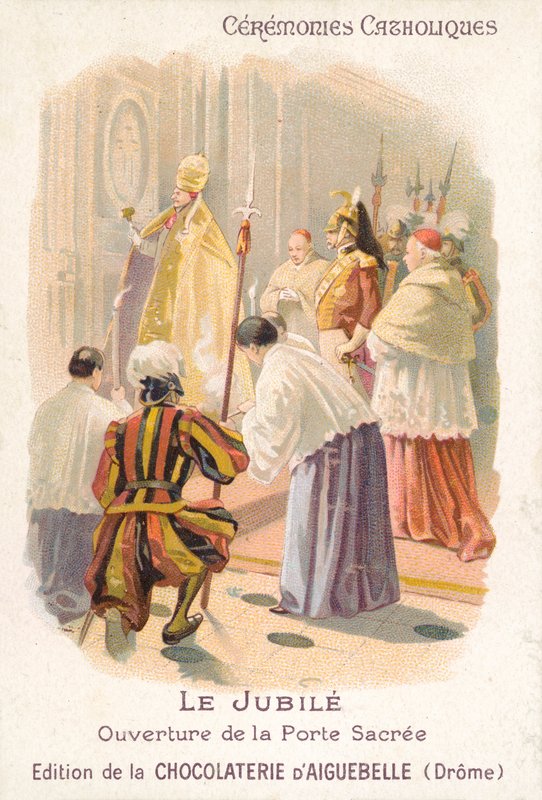 Öffnung der heiligen Tür durch den Papst, Jubiläum von French School