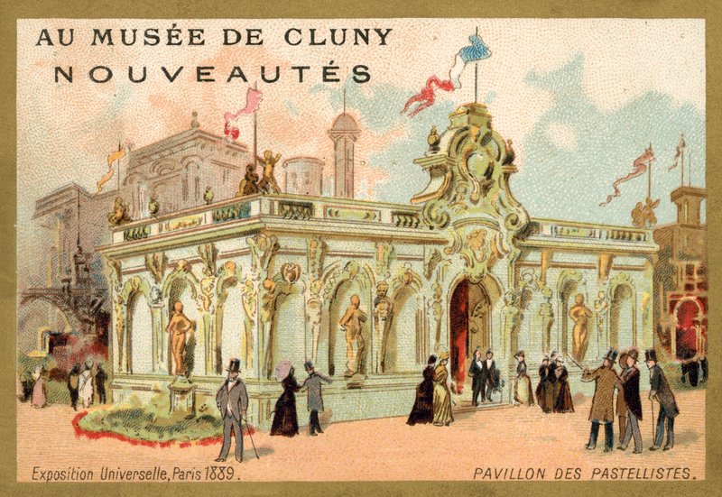 Pavillon des Pastellistes, Weltausstellung, Paris von French School
