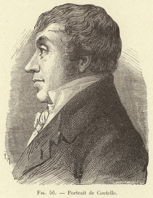 Porträt von Coutelle von French School