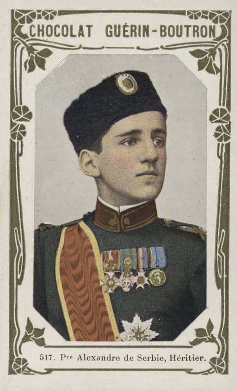 Prinz Alexander von Serbien, Erbe von French School