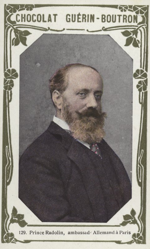 Prinz Radolin, deutscher Botschafter in Paris von French School