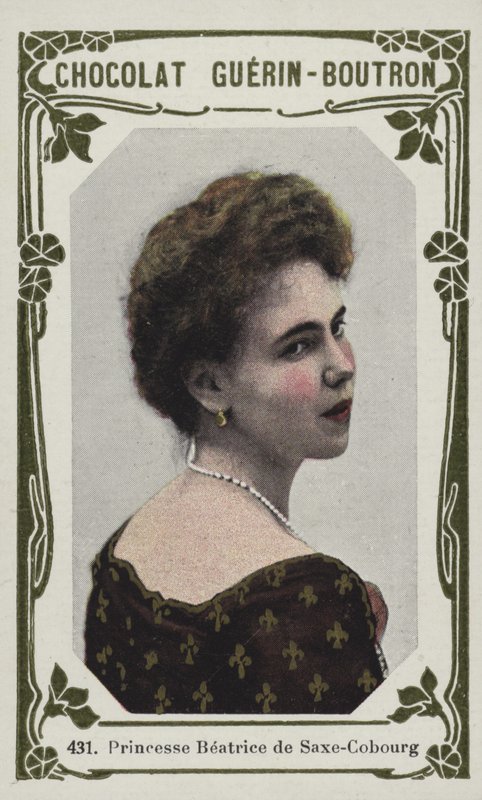 Prinzessin Beatrice von Sachsen-Coburg von French School