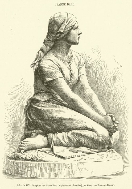 Salon von 1872, Skulptur, Jeanne d