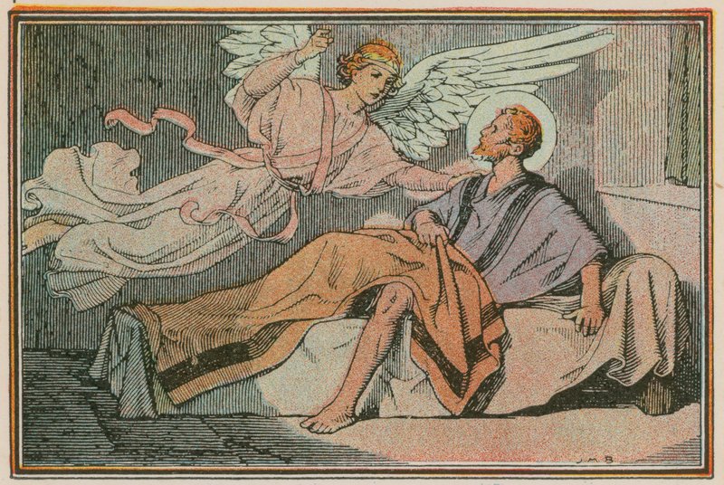 Szene aus dem Leben Jesu von French School