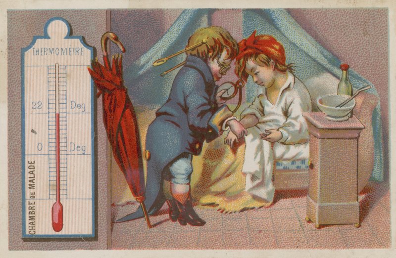 Krankenstube von French School