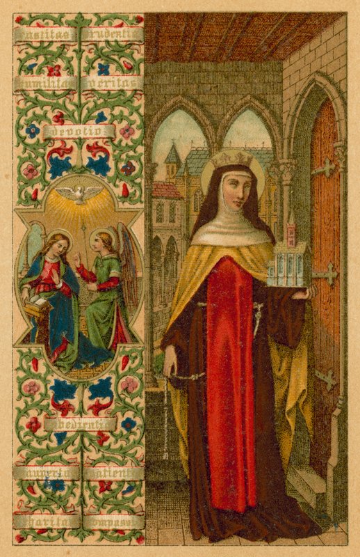 Heilige Johanna von Valois von French School