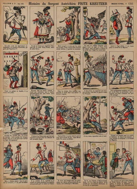 Geschichte des österreichischen Soldaten Sergeant Fritz Kreutzer von French School