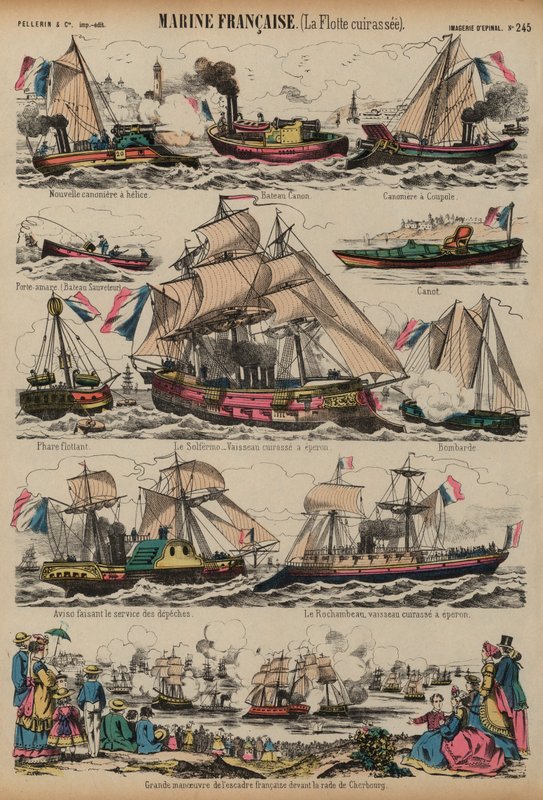 Die französische Marine von French School