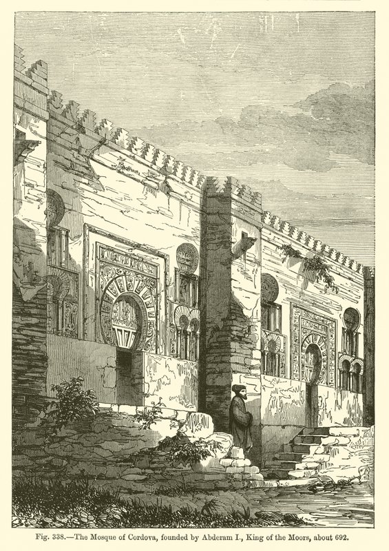 Die Moschee von Cordoba von French School