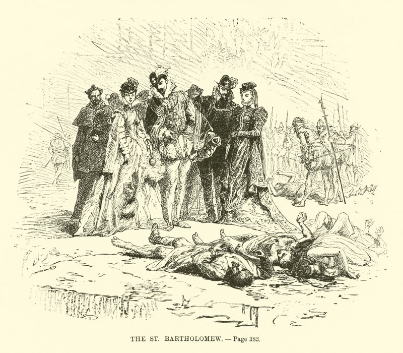 Die Bartholomäusnacht von French School