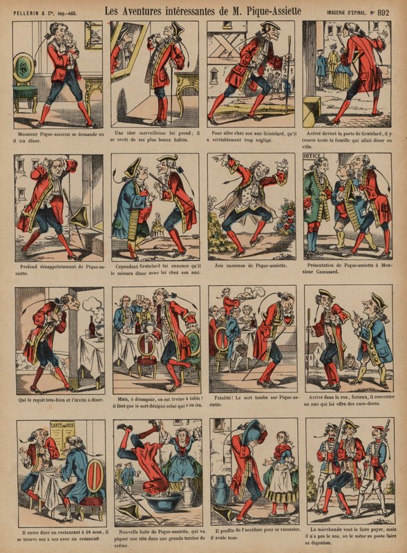 Die interessanten Abenteuer von Monsieur Pique-Assiette von French School