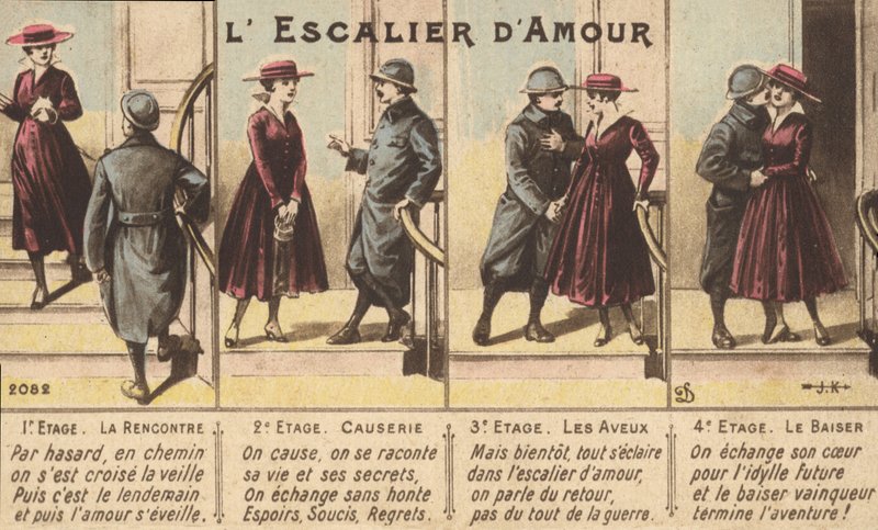 Der Fortschritt der Liebe von French School