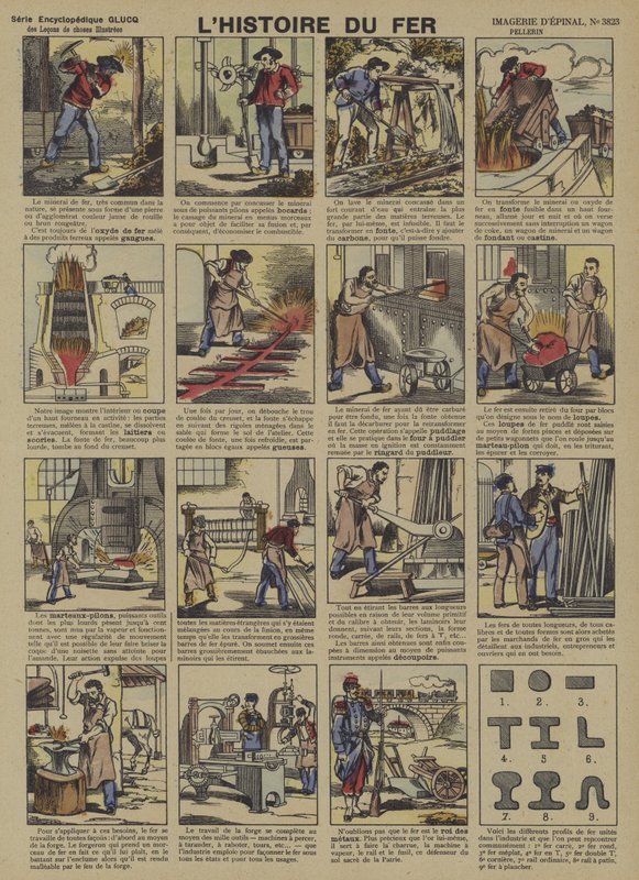 Die Geschichte des Eisens von French School