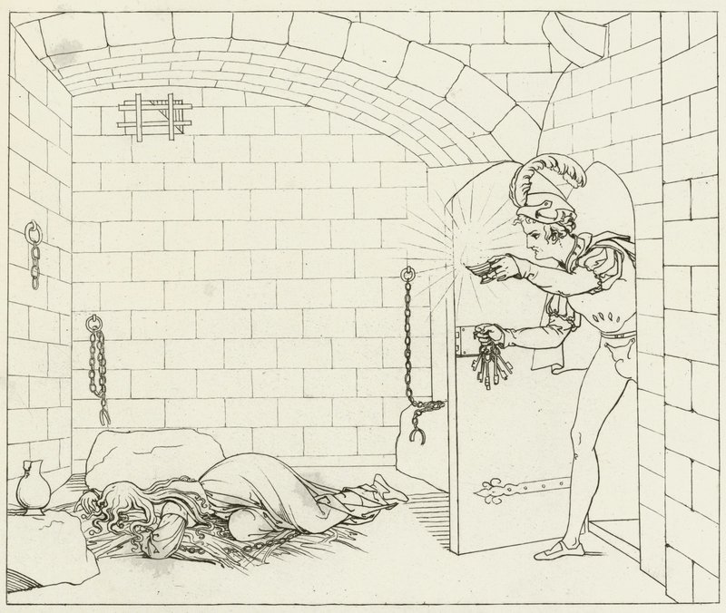 Illustration zu Goethes Faust von Friedrich August Moritz Retzsch