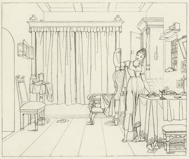 Illustration zu Goethes Faust von Friedrich August Moritz Retzsch