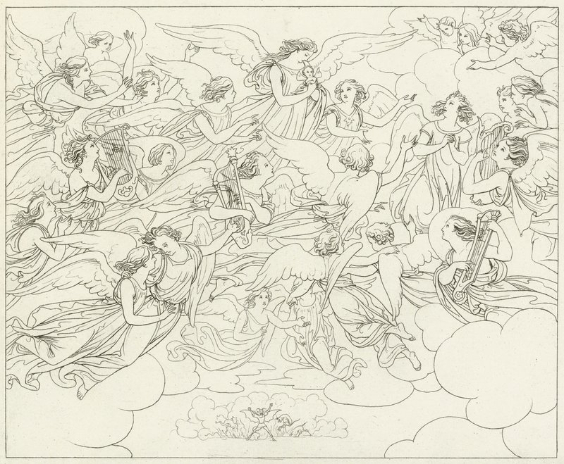 Illustration zu Goethes Faust von Friedrich August Moritz Retzsch