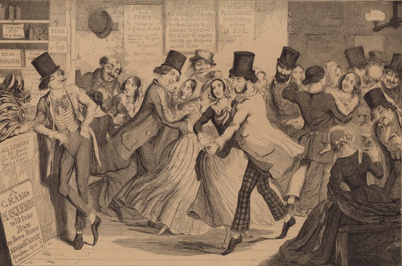 Die Kinder des Betrunkenen von George Cruikshank