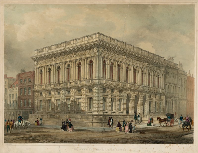 Das Army and Navy Club House, London von George Hawkins