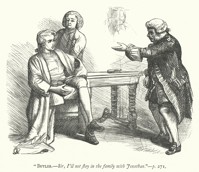 Illustration für Der Gutmütige Mann von George John Pinwell