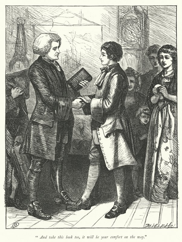 Illustration für Der Pfarrer von Wakefield von George John Pinwell