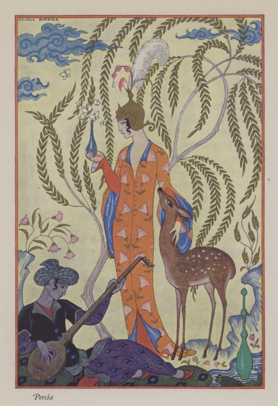 Die Romanze des Parfüms: Persien von Georges (after) Barbier
