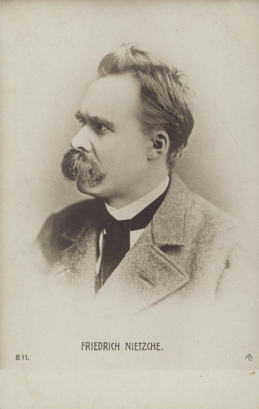 Friedrich Nietzsche (1844-1900), deutscher Philosoph und Schriftsteller von German Photographer