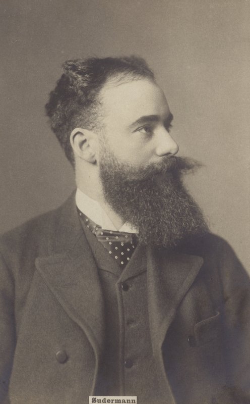 Hermann Sudermann (1857-1928), deutscher Dramatiker und Romanautor von German Photographer
