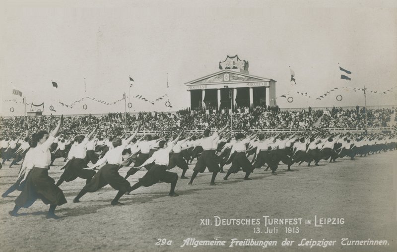 Zwölftes Deutsches Turnfest, Leipzig von German Photographer