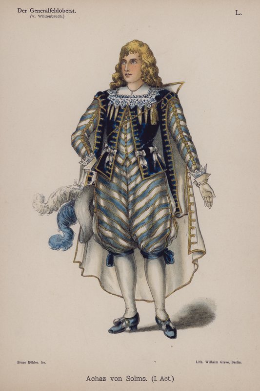 Achaz von Solms, aus Der Generalfeldoberst von Ernst von Wildenbruch von German School