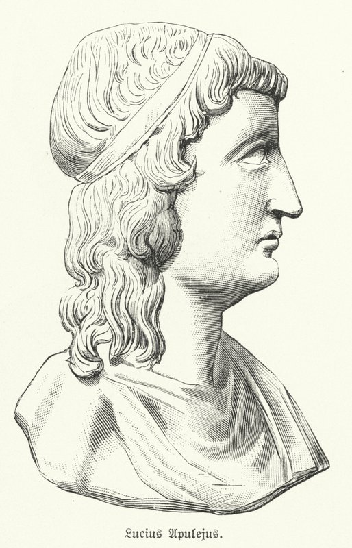 Apuleius, römischer Schriftsteller, Philosoph und Rhetoriker von German School