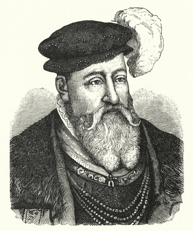 Christian III., König von Dänemark und Norwegen (Gravur) von German School
