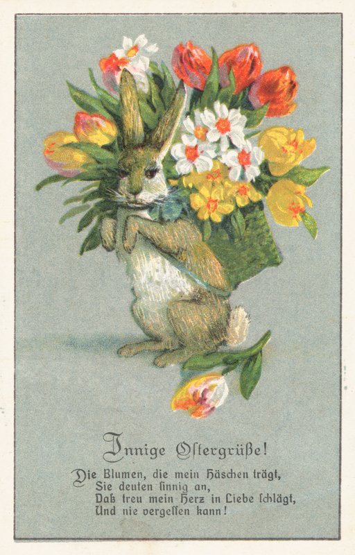 Deutsche Osterkarte von German School