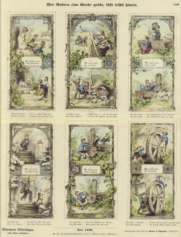 Wie man in den Wald hineinruft, so schallt es heraus von German School