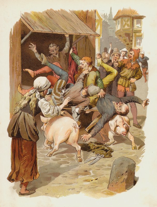 Illustration für Till Eulenspiegel von German School