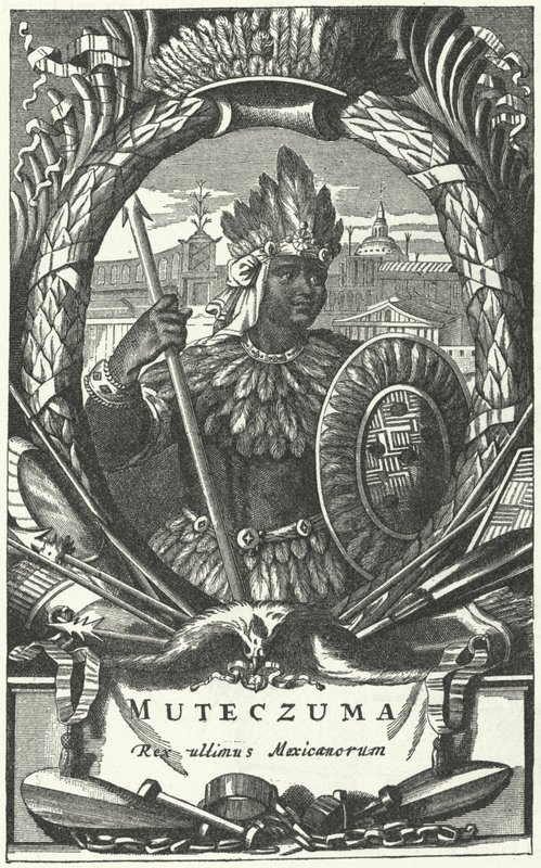 Montezuma II., Aztekenkaiser von German School