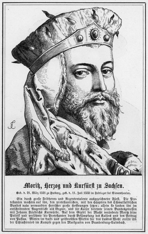 Moritz, Herzog und Kurfürst zu Sachsen von German School