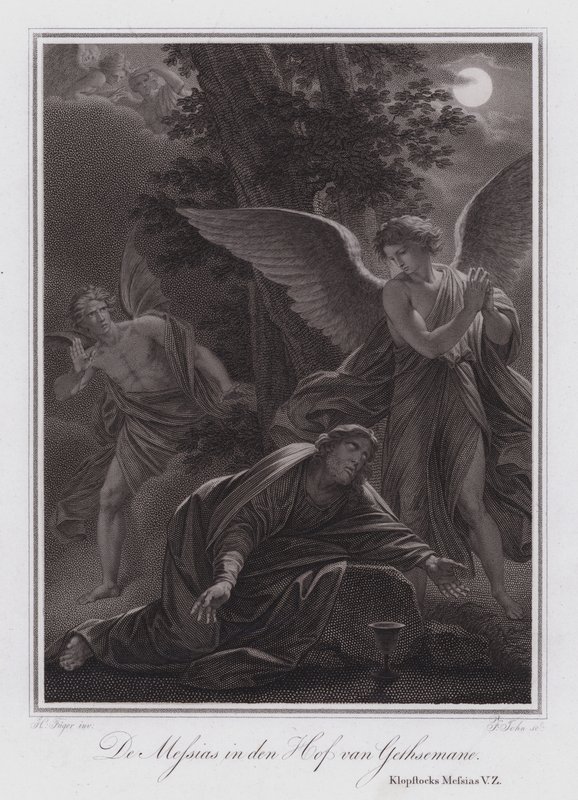 Der Messias im Garten Gethsemane von German School
