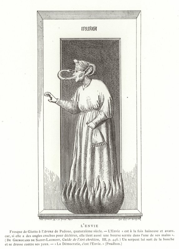 Neid von Giotto di Bondone