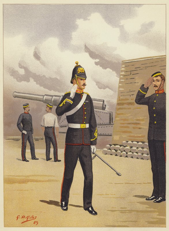 Die Royal Artillery von Godfrey Douglas Giles