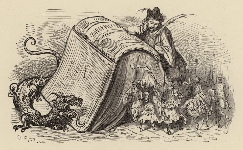 Croquemitaine von Gustave after Dore