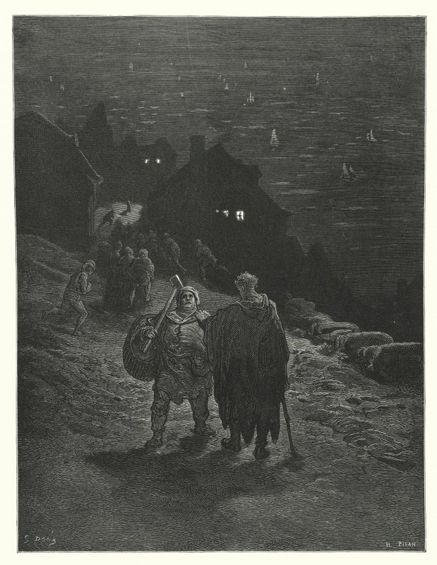 Gustave Doré Illustration für Coleridges 