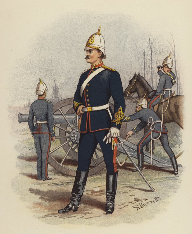 Viktorianische Artillerie von H. Bunnett